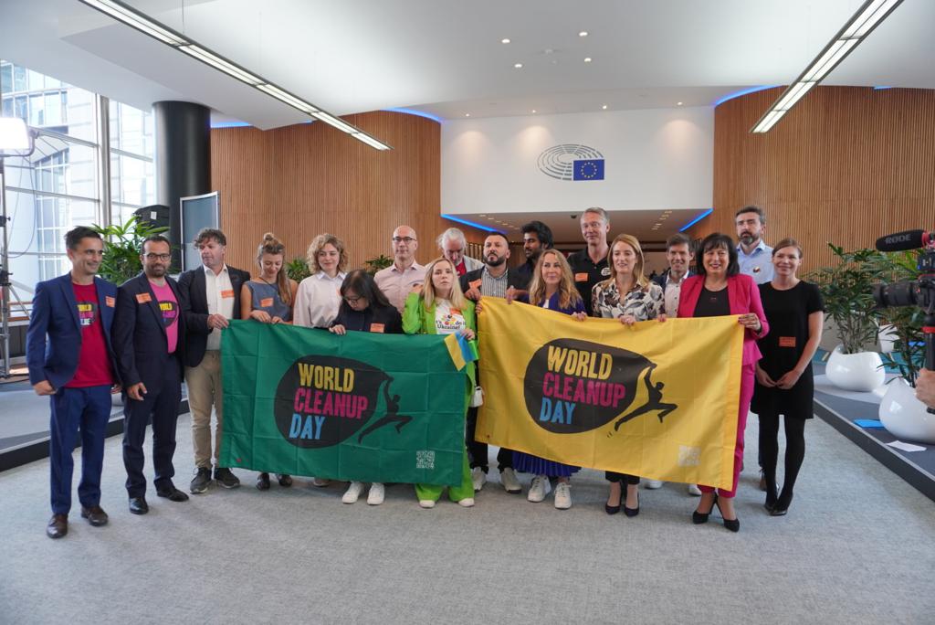 World Cleanup Day Kick-Off in Brussels - EU Parliament
