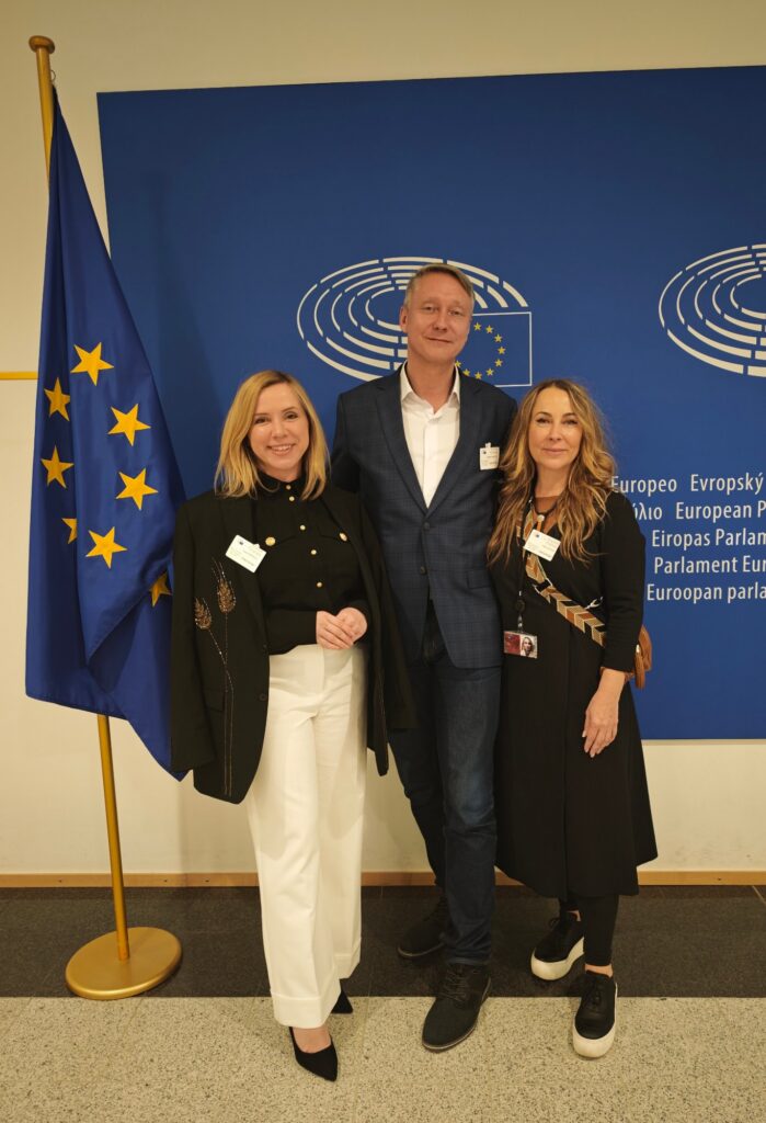 Holger Holland im Europäischen Parlament in Brüssel