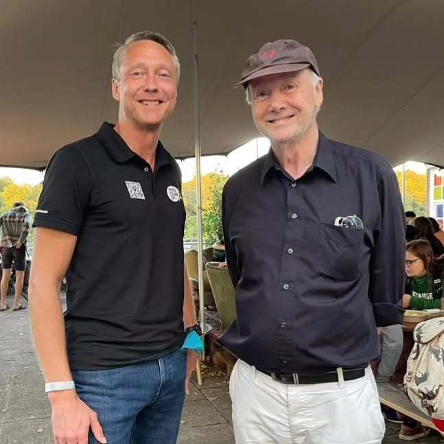 Holger Holland mit Prof. Dr. Günter Faltin